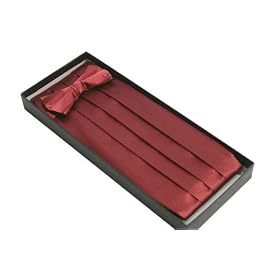 Tuxedo Cummerbund (Maroon)