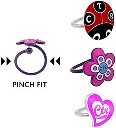 CTR Ring SalesK146 - Kids Adjustable CTR 3 Pack "Girls"