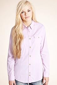 Angel Pure Cotton Long Sleeve Elbow Patch Shirt