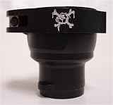 Maddog Designz Lockjaw Spyder Clamping Feed Neck - No Holes - Dust Black