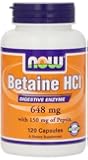 Now Foods Betaine HCl, 648 mg , 120  Capsules
