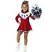 Red Cheerleader Costume: Toddler's Size 2T-4T