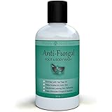 Antifungal Soap with Tea Tree Oil, Helps Treat & Wash Away Athletes Foot, Ringworm, Nail Fungus, Jock Itch, Body Odor & Acne. Antibacterial Defense Against Common Fungal and Bacteria Related Skin Irritations 9oz.