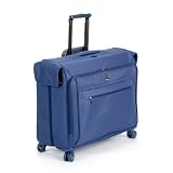 Discount!! Delsey Luggage Helium X’pert Lite Ultra Light 4 Wheel Spinner Garment Bag, Blue, 45 Inch
