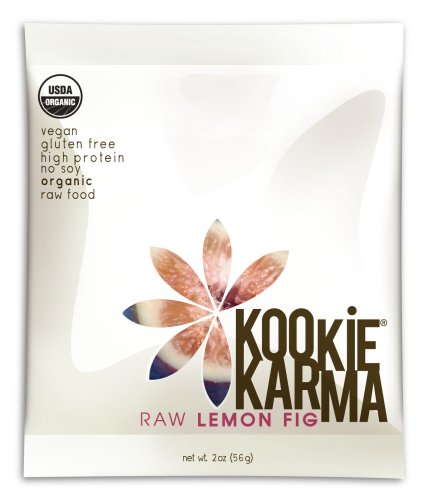 Kookie Karma Raw Lemon Fig - 2.0 oz - 12 count box by Kookie Karma