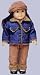 Denim Jacket and Tan Pants. Fits 18