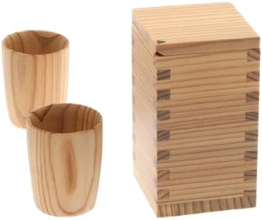 Cypress Sake Set
