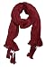 WOMEN NEW DUPATTA STOLE CHIFFON SCARF VEIL INDIAN FRINGES DECO MAROON COLORED RS.769.00