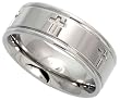 Surgical Steel 5/16 (8mm) Comfort Fit Cross Band