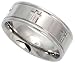 Surgical Steel 5/16 (8mm) Comfort Fit Cross Band