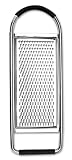 Messermeister Small Hole Grater with Soft Grip Handle, Stainless Steel
