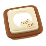 Kotobuki Panda Sandwich Mold, Brown Square
