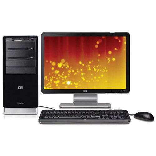 HP Pavilion A6700F Desktop PC (1.8 GHz AMD Phenom X4 9150e Quad-Core Processor, 4 GB RAM, 500 GB Hard Drive, DVD Drive, Vista Premium)