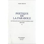 Poetique de la parabole: Les romans socialistes de George Sand, 1840-1845 book cover