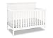 Delta Children Easton 4-in-1 Convertible Baby Crib, White