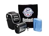 Bushnell Tour V2 Golf Laser Rangefinder, Standard Edition Patriot Pack (Silver)