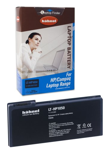 Hähnel LT-HP1050 Notebook Ersatzakku für Hewlett Packard mit Panasonic-/ Samsung-Zellen Li-Ion 11,1 V / 6600 mA; Typ HP F2024B für die Serien: Omnibook XE3 / Pavillion 5000 / XH