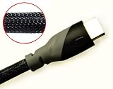 CITI PRO SERIES -  HDMI Advanced High Speed Cat 2/Category 2 + with Ethernet and 3D and Audio Return Channel 1080P / Nylon Braided Ultra Premium Cable (25 feet)