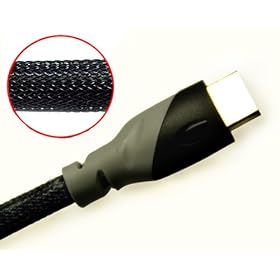 CITI PRO SERIES -HDMI Advanced High Speed Cat 2/Category 2 + with Ethernet and 3D and Audio Return Channel 1080P/ Nylon Braided Ultra Premium Cable (75 feet)
