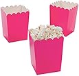Oriental Trading Mini Valentine Popcorn Boxes, Hot Pink, 24 Pieces (3/3590)