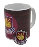 West Ham United FC Mug & Keyring Set