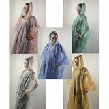 Adult Waterproof Poncho Cape, Rain Coat 5 Colours By Macallen TM