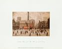 Coming Home from the Mill Collections Art Poster Print by Laurence Stephen Lowry, 10x8