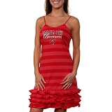NCAA Tampa Bay Buccaneers Ladies Nostalgia Dress - Red (Small)
