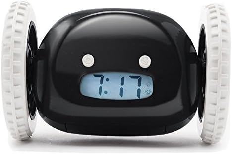 HAPPYLIYA Creative Alarm Clock On Wheels