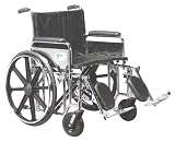 Bariatric Wheelchair Rem Full Arms 24 Wide