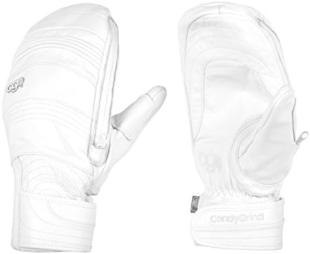 CandyGrind Men's Handbag Mitten XS White