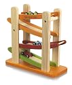 Eichhorn  100004915 - Holz-Autobahn, 4 Etagen und 3 Fahrzeuge, 25 x 24 cm