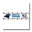 NFL Carolina Panthers Self Stick Wall Border