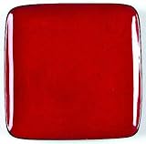 Home Trends Rave-Red Square Salad/Dessert Plate, Fine China Dinnerware