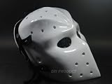 Heat White Airsoft Mask / Hockey Goggle Mask and Prop Mask