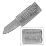 Marine Semper Fidelis Steel Belt Buckle w/ Knife