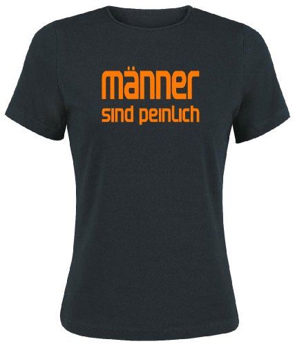 Mario Barth Damen T-Shirt M&auml;nner sind peinlich, Frauen manchmal auch, schwarz, L, 126747L Preisvergleich
