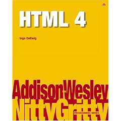 Nitty Gritty HTML 4 (Addison-Wesley Nitty Gritty Programming)