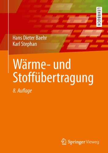Wärme- und Stoffübertragung (German Edition)