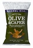 Laurel Hill Tortilla Chips Olive and Caper, 6.5-Ounce Bags (Pack of 12)
