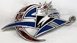Washington Wizards Enamel Belt Buckle, NBA Basketball Buckle