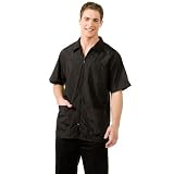 Betty Dain Black Nylon Barber Jacket
