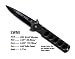 Smith & Wesson SWMIS Military Issue Serrated Spear Point Knife, Black