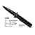 Smith & Wesson SWMIS Military Issue Serrated Spear Point Knife, Black