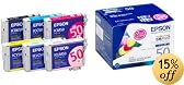 EPSON インクカートリッジ(6色セット) IC6CL50