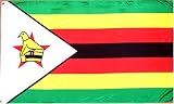 Zimbabwe National Country Flag - 3 foot by 5 foot Polyester (New)