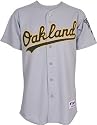 Oakland Athletics Authentic 2009 Road Grey On-Field Jersey