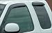 Driver Design Air Flares Side Window Vent Visors4 PieceChevroletSilverado2007 to 2008Reg/Crew Cab Image
