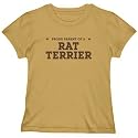 T-Shirt Woman Sand " Proud Parent Of Rat Terrier " Dog