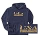 Sweatshirt Navy Blue Usa Financial Institution Branch Manager Occupations